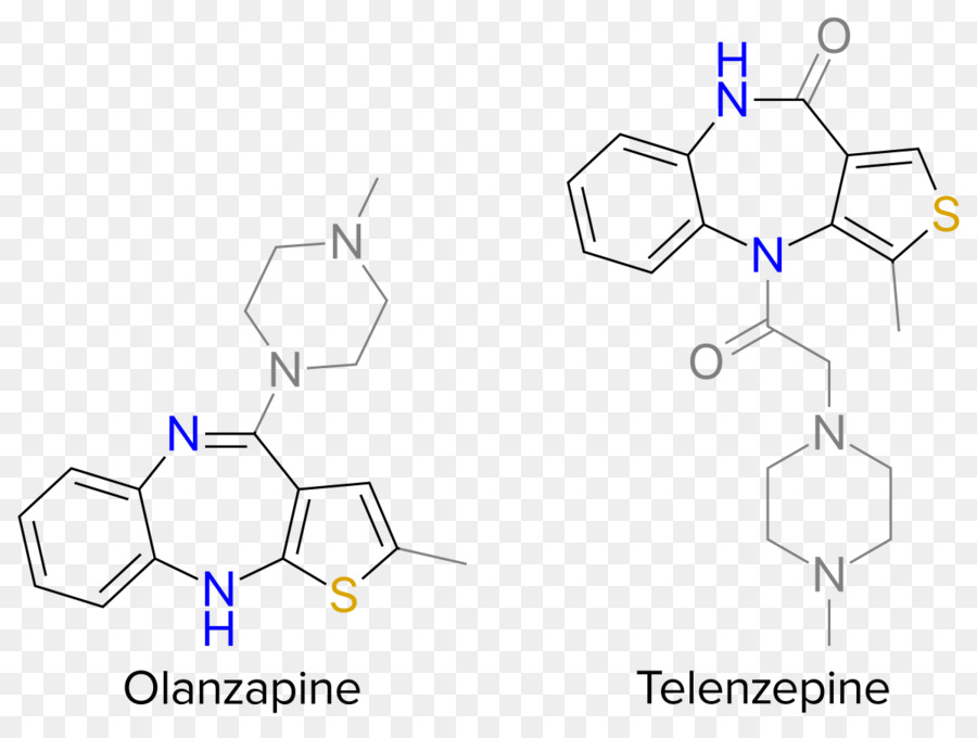 Thienobenzodiazepine，Olanzapine PNG