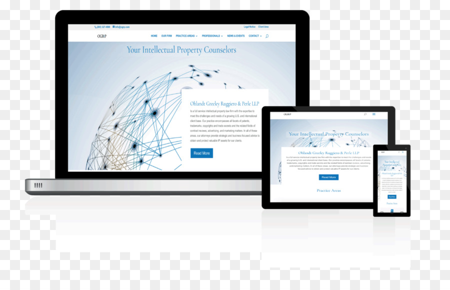 Ohlandt Greeley Ruggiero Perle Llp，Diseño Web PNG