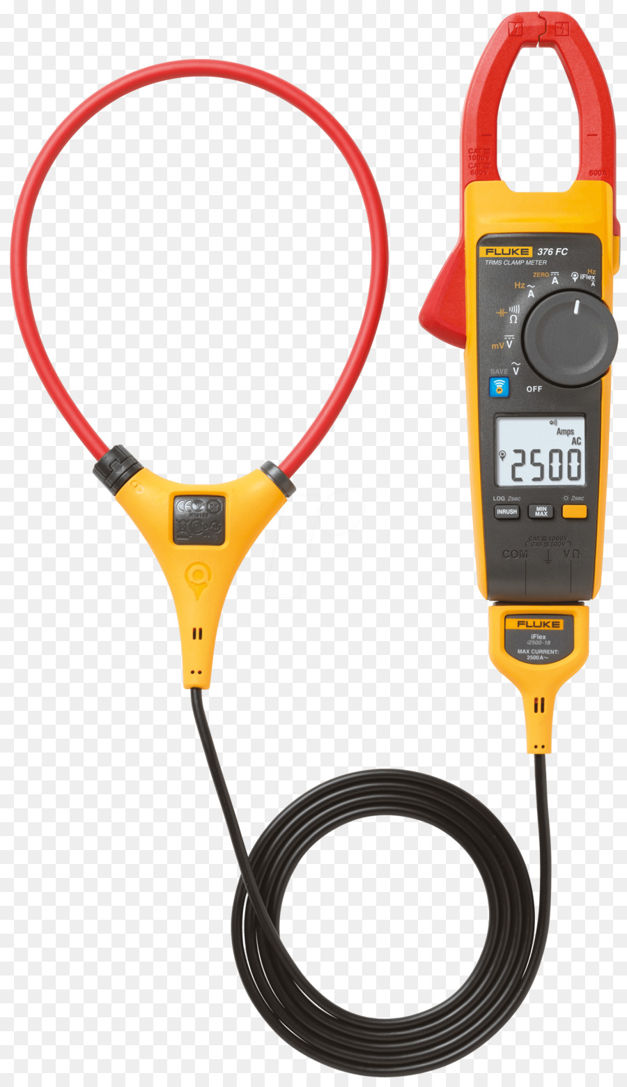 Fluke 376 Fc Trms Acdc Medidor De Pinza Fluke376 Fc，Pinza De Corriente PNG