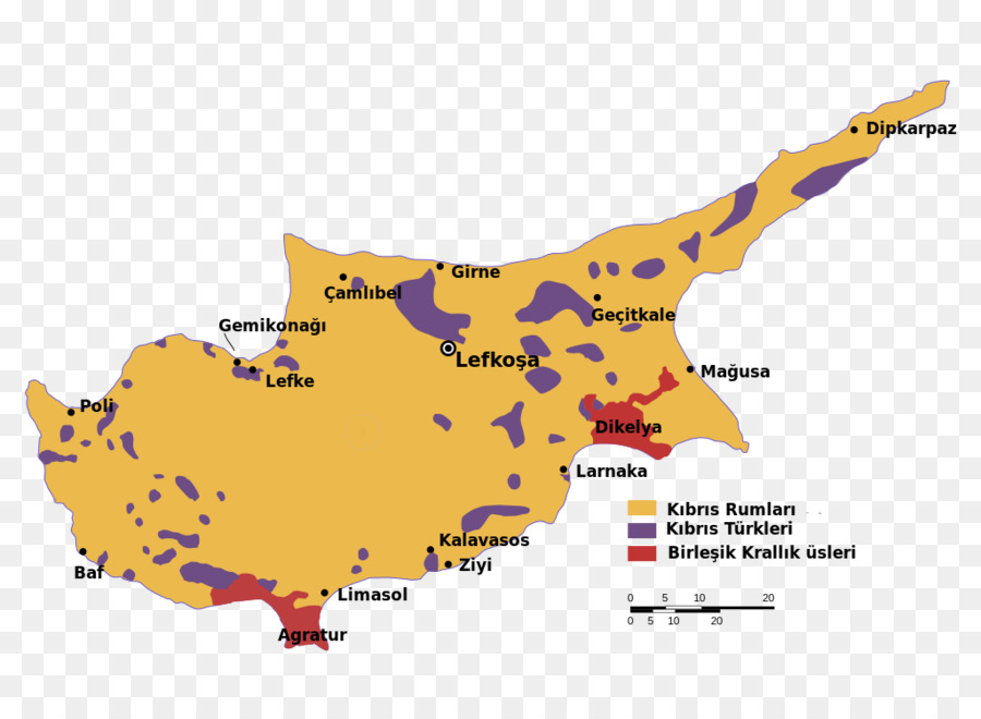 La Invasión Turca De Chipre，El Norte De Chipre PNG