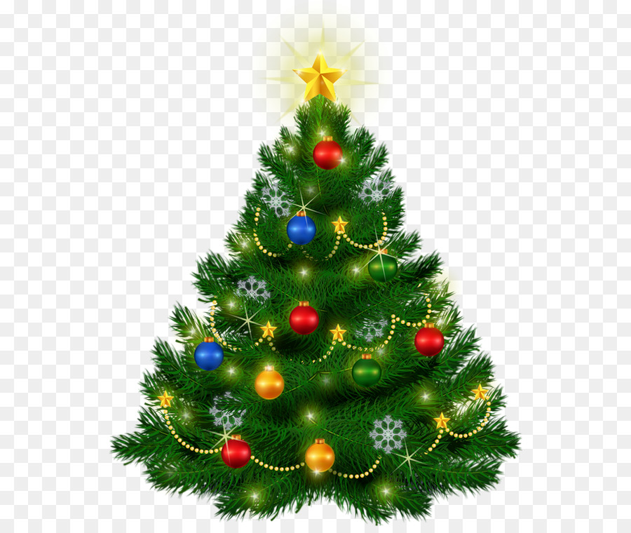 Santa Claus，árbol De Navidad PNG