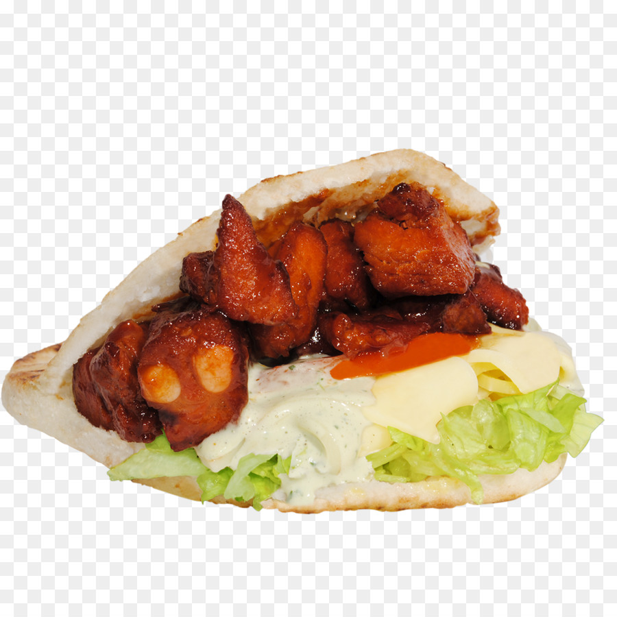 Shawarma De Pollo，Sándwich PNG