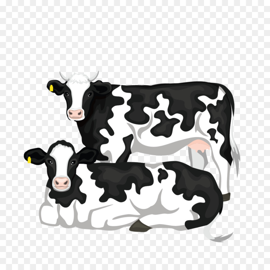 Ganado Lechero，Ganado Holstein Friesian PNG