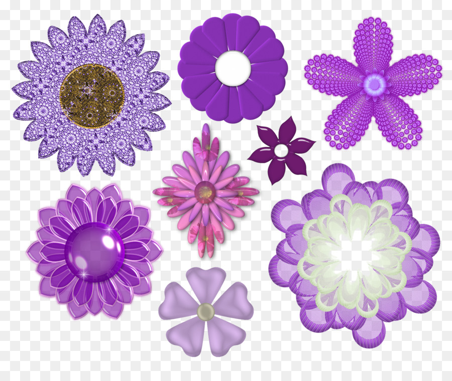 Flor，Violeta PNG