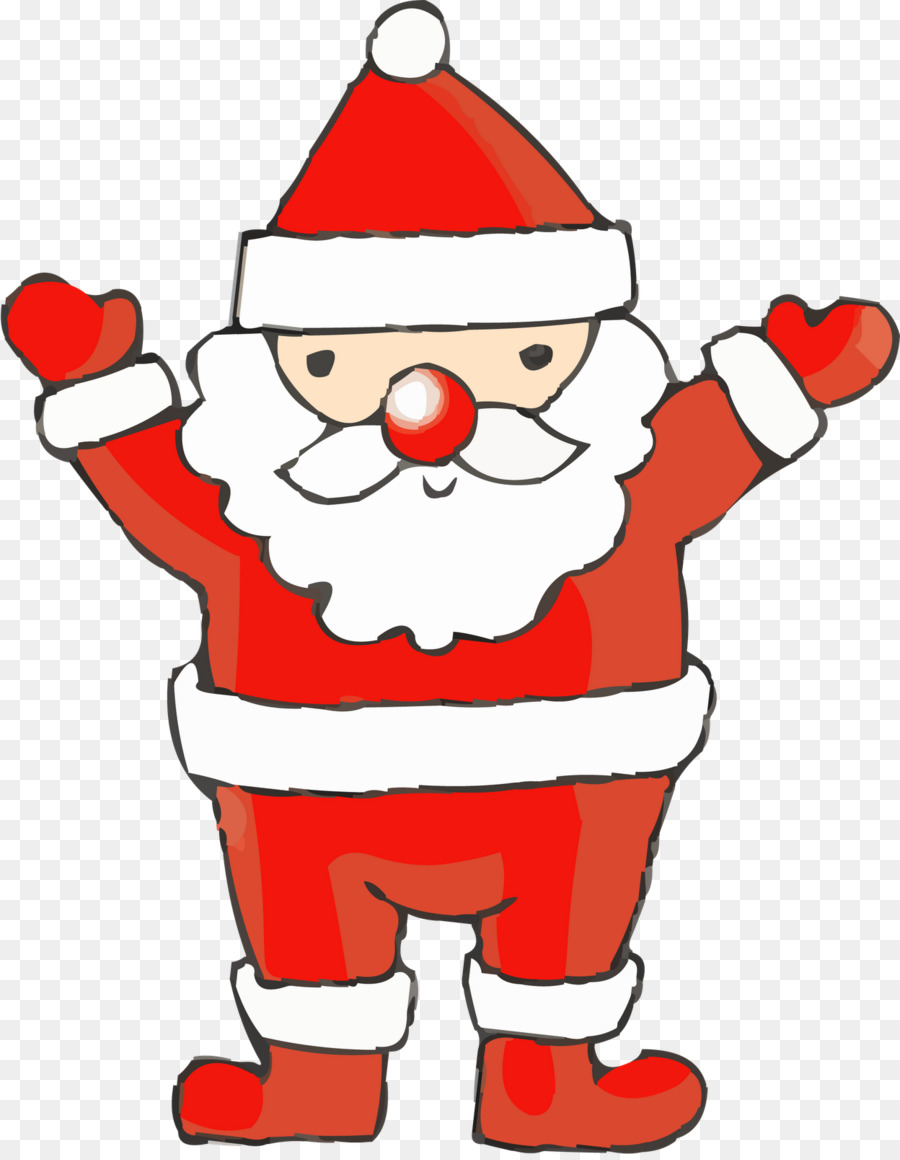 Santa Claus，Christmas Day PNG