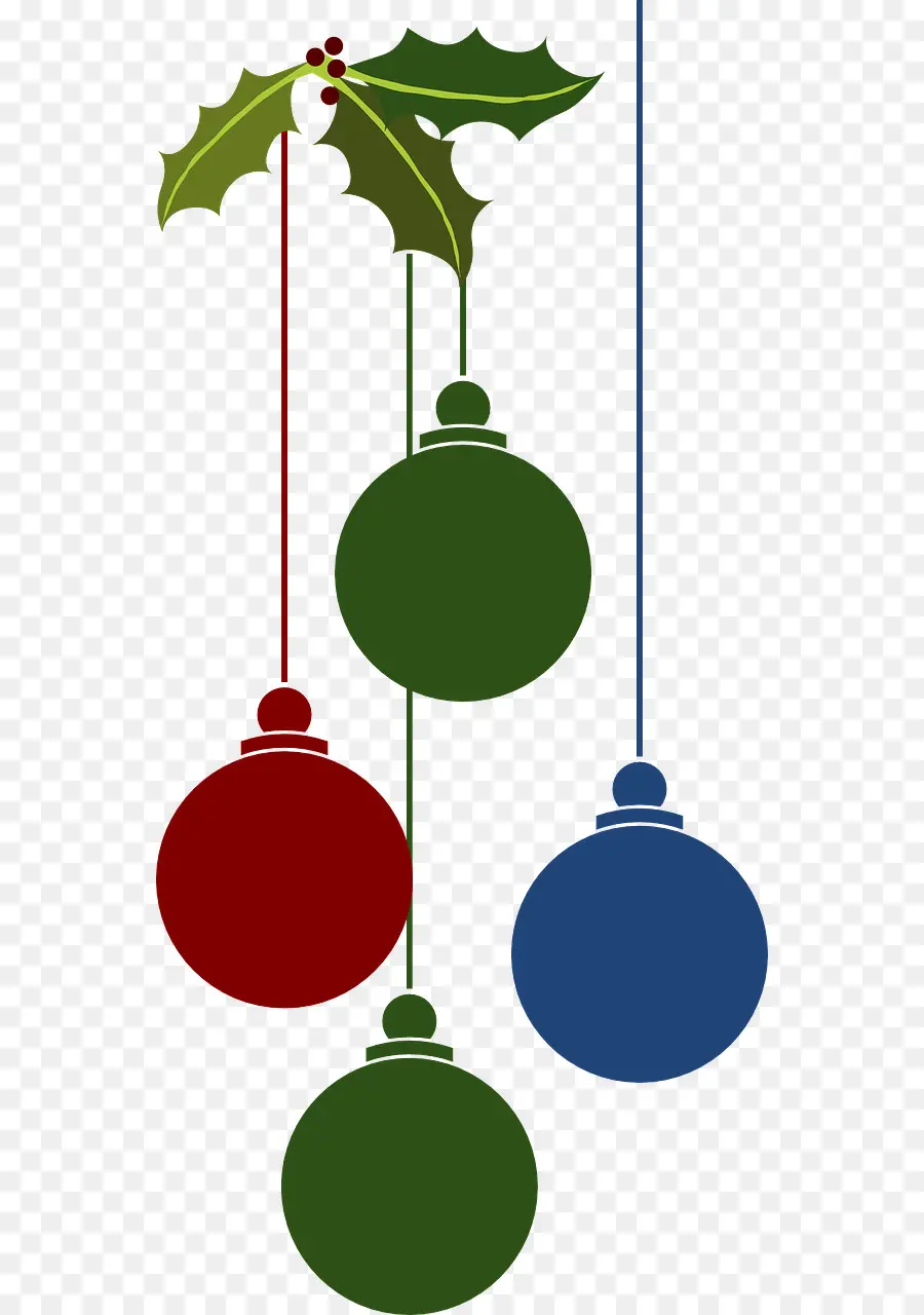 Adornos Navideños，Acebo PNG