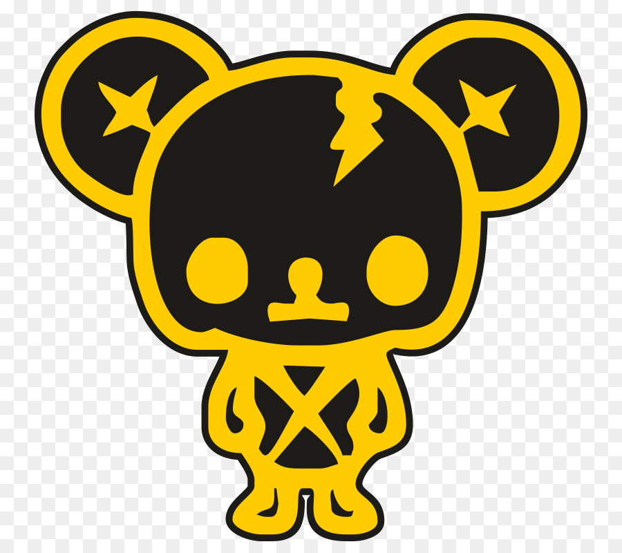 Personaje De Oso，Amarillo PNG