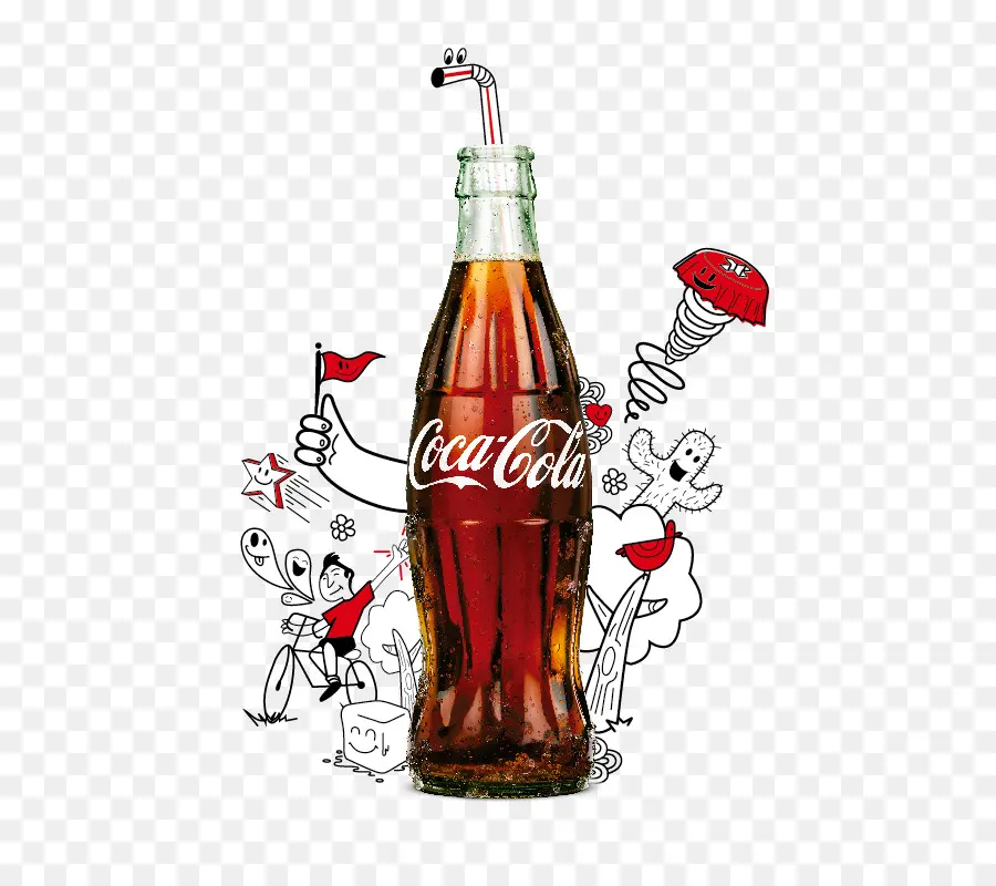 Las Bebidas Gaseosas，Cocacola PNG