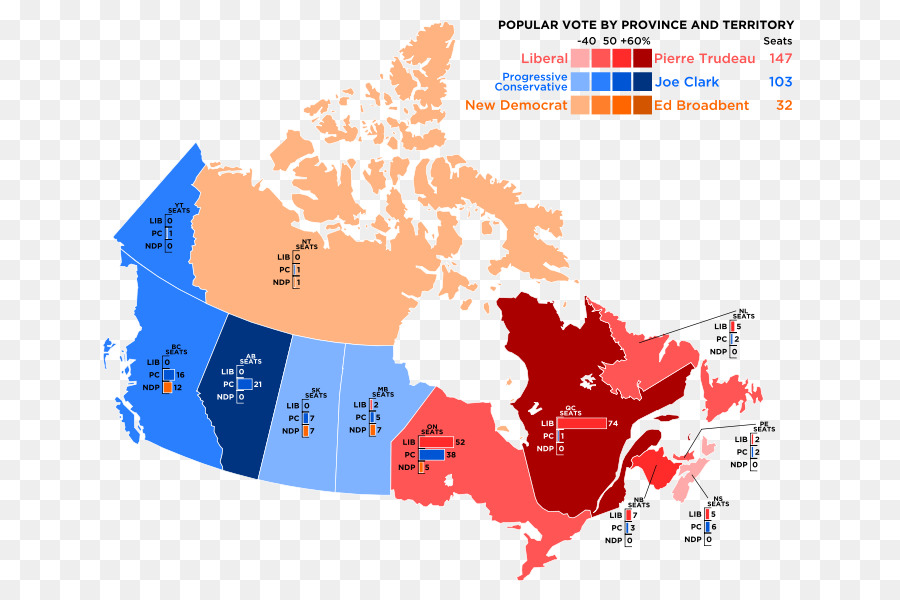 Mapa De Canadá，País PNG