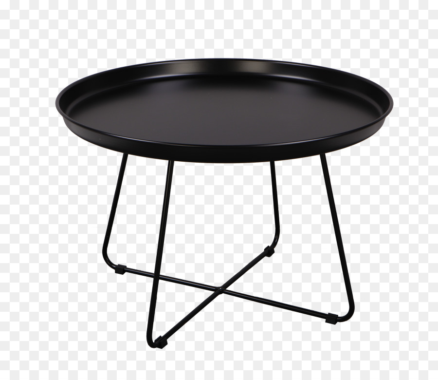 Mesa Redonda Negra，Muebles PNG