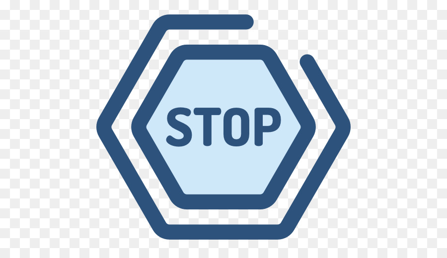 Señal De Stop，Hexágono PNG