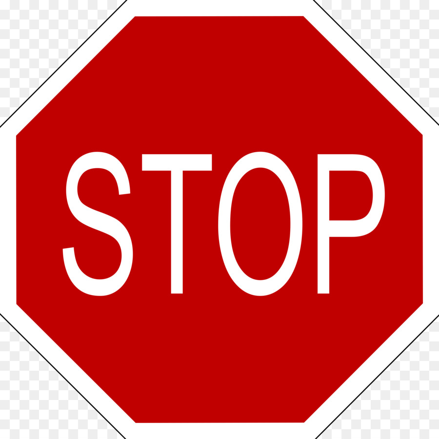 Señal De Stop，Hexágono PNG