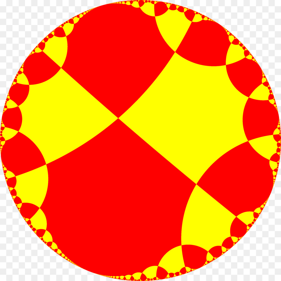 Teselación，Geometría Hiperbólica PNG