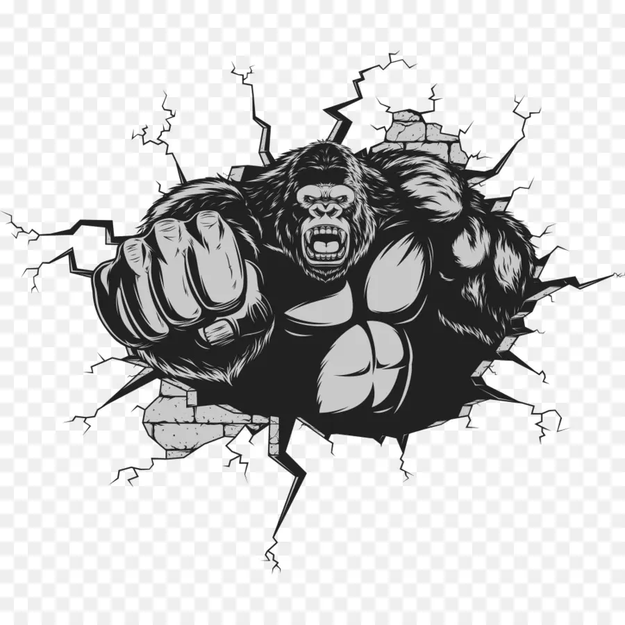 King Kong，Gorila PNG