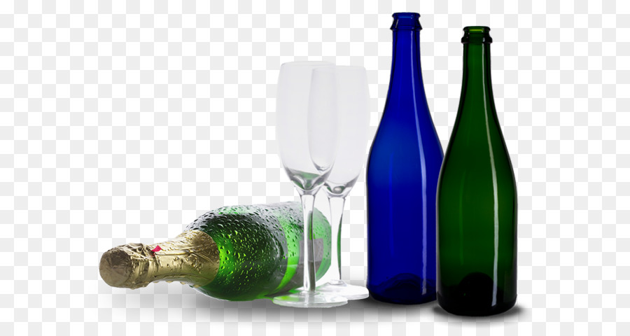 Botellas Y Vasos，Vino PNG