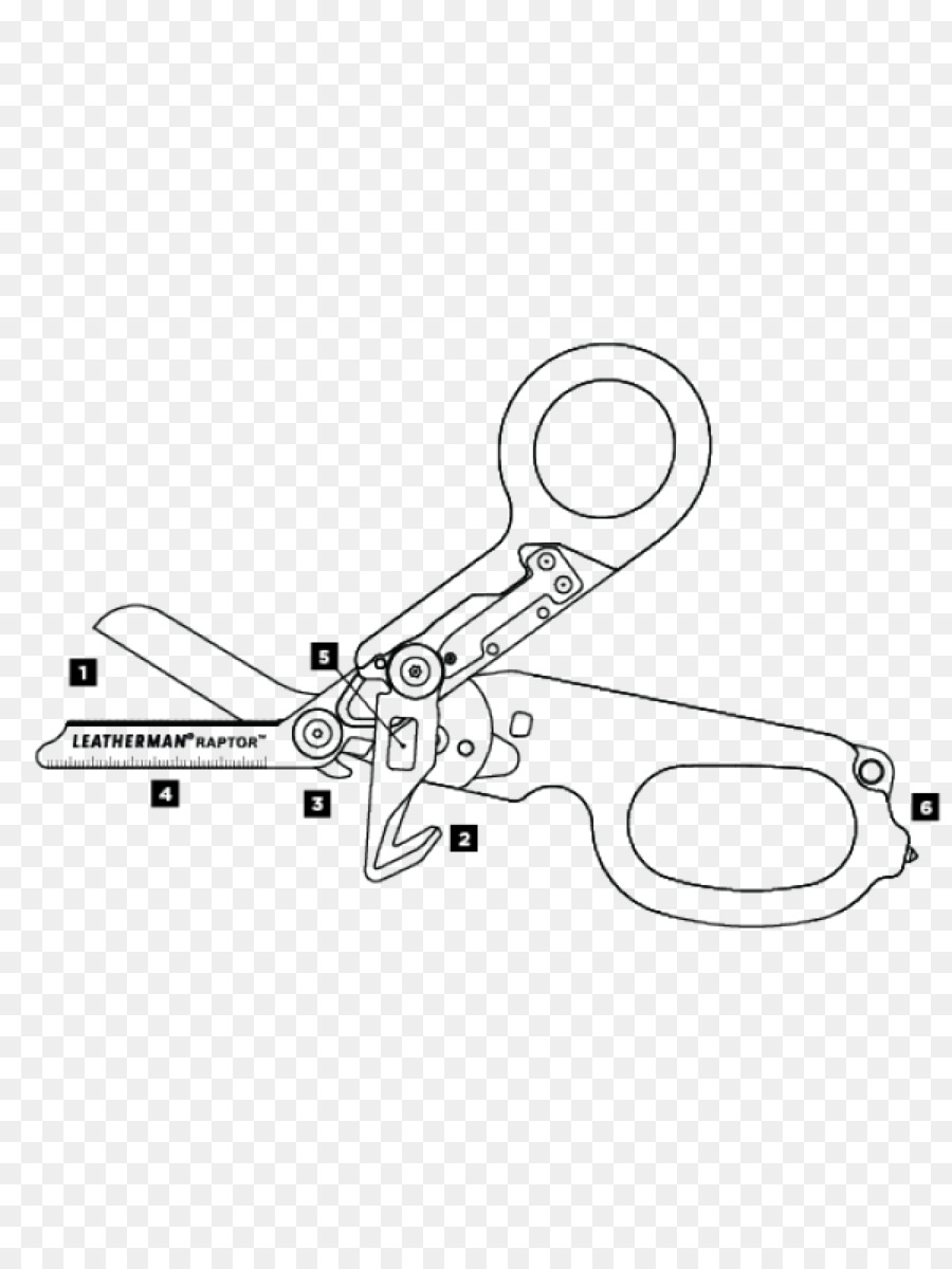 Cuchillos De Herramientas Multifunción，Tijeras De Raptor Leatherman PNG