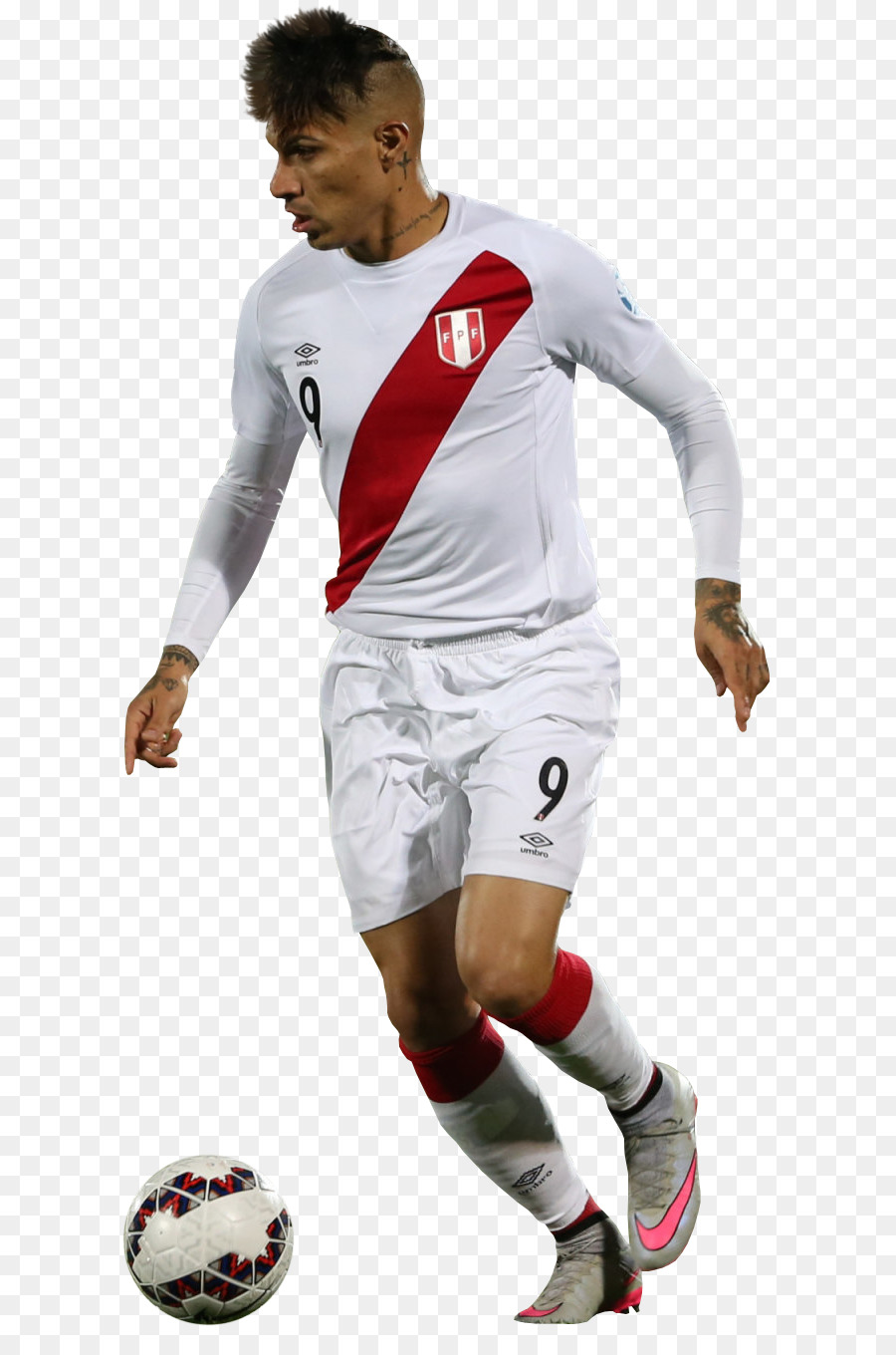 Paolo Guerrero，Jugador De Fútbol PNG