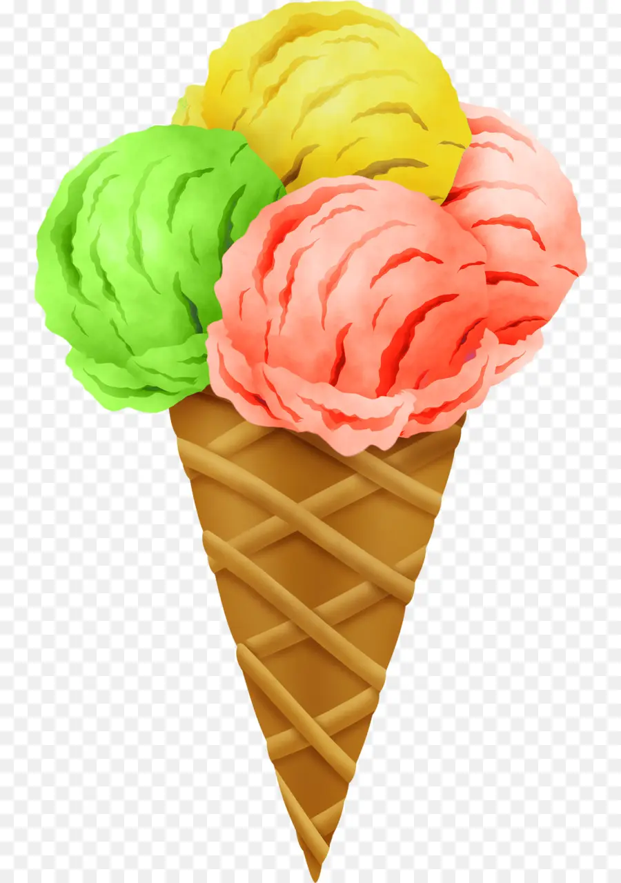 Helado，Conos De Helado PNG