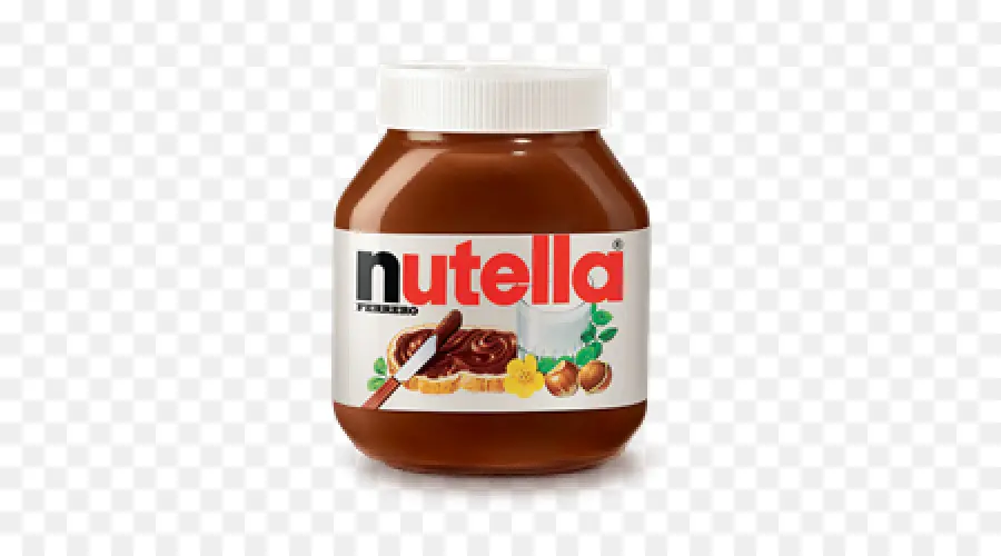 Tarro De Nutella，Avellana PNG