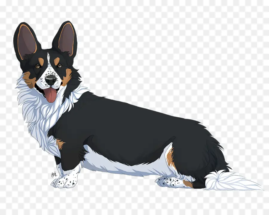 Corgi Galés De Cardigan，Arte PNG