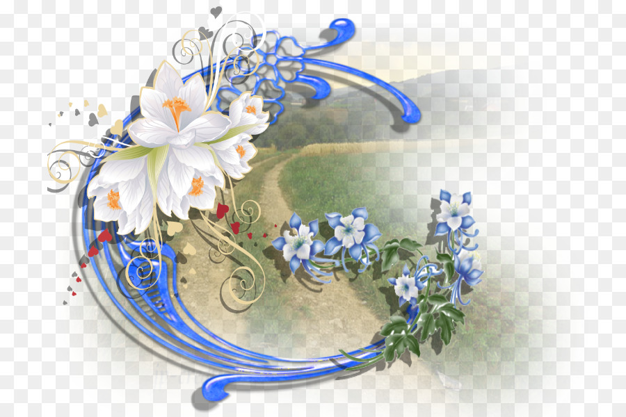 Diseño Floral，Flor PNG