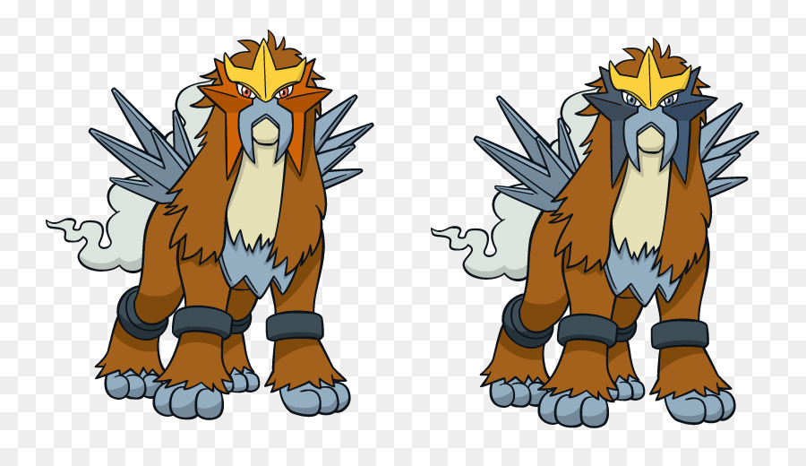 Entei，Raikou PNG