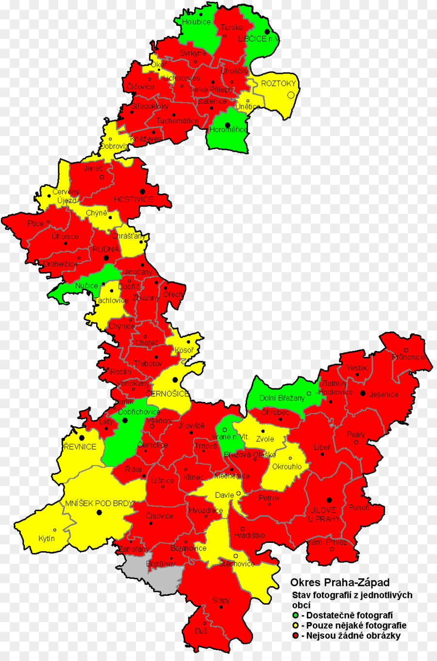 Praguewest Distrito，Mapa PNG