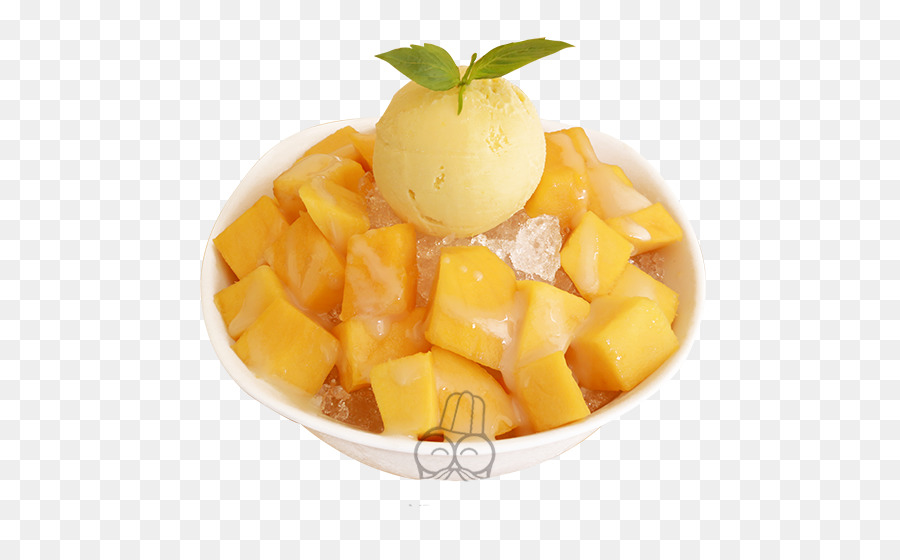 Postre De Mango，Helado PNG