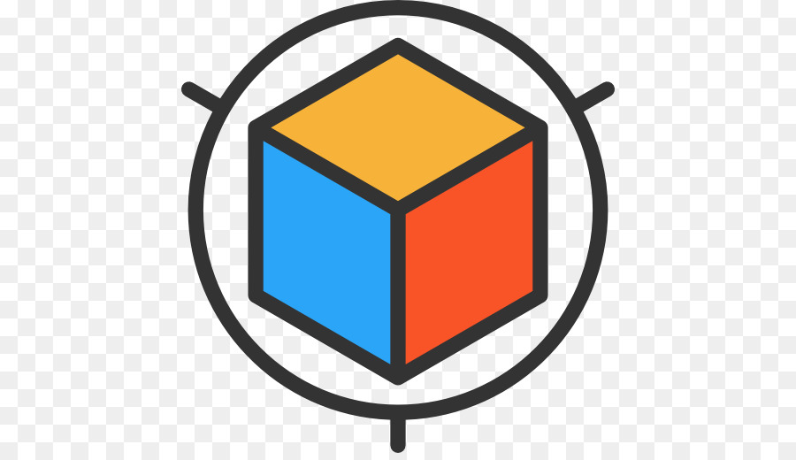 Cubo，3d PNG