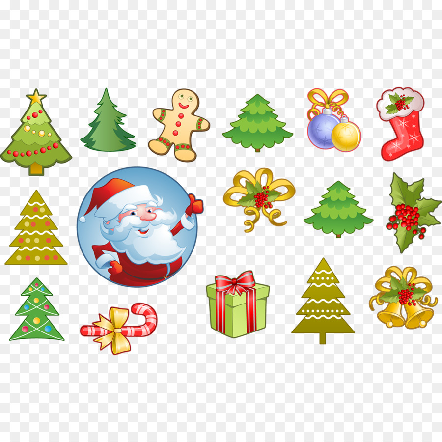 Navidad，Papá Noel PNG