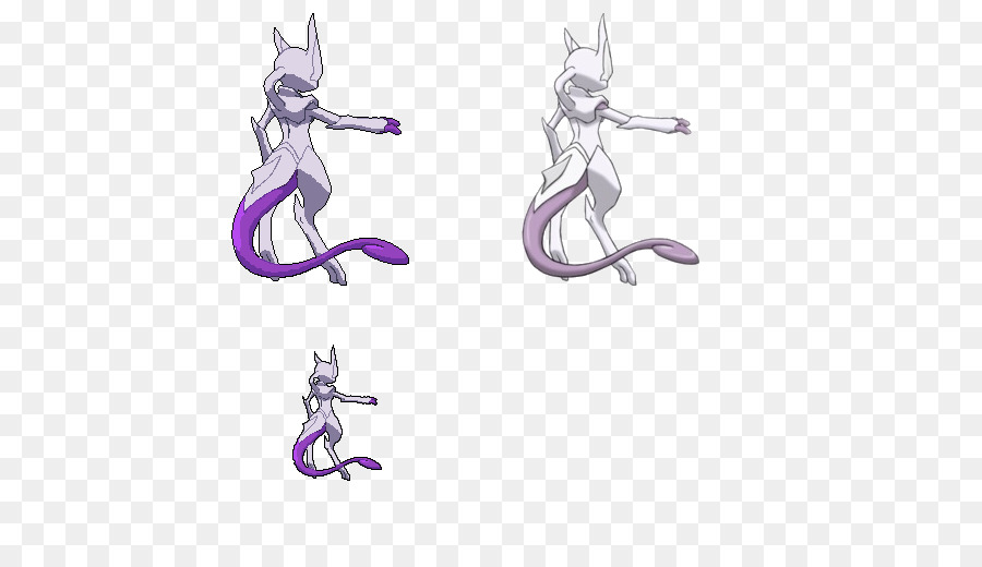 Mewtwo，Sprite PNG