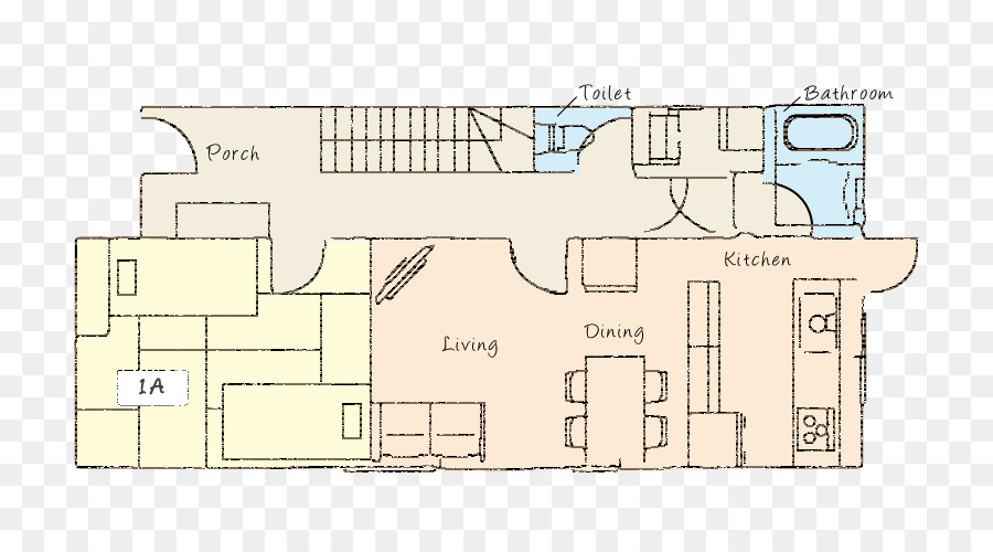 Plan De Piso，Zona Residencial PNG