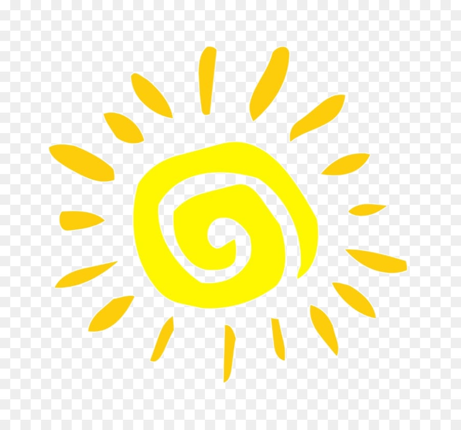 Ilustración Del Sol，Amarillo PNG