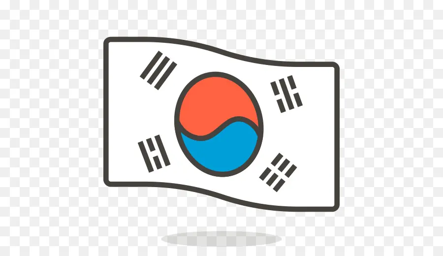 Bandera De Corea Del Sur，País PNG