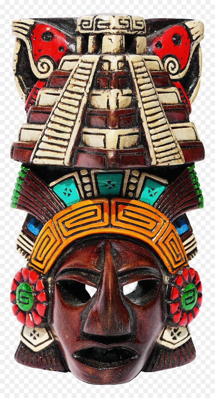 Máscara Azteca，Artefacto PNG