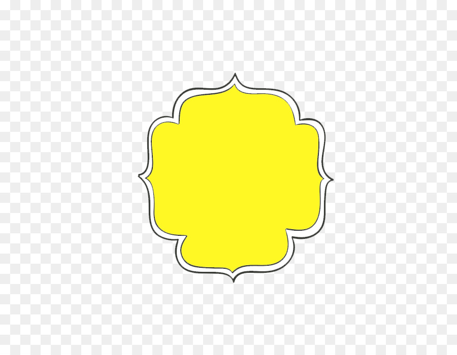 Bocadillo Amarillo，Dibujos Animados PNG