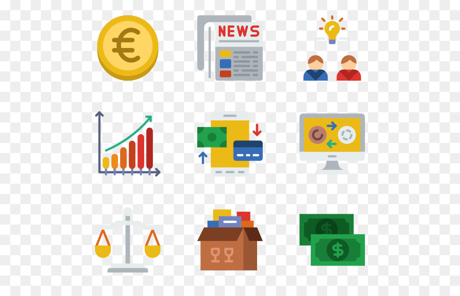 Iconos De Finanzas，Dinero PNG