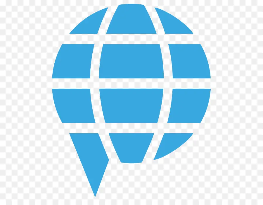 Icono De Globo，Azul PNG