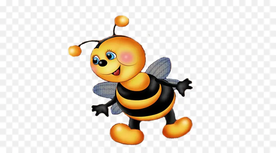 Abeja，Dibujo PNG