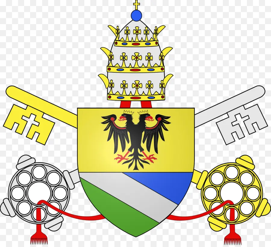 Escudo De Armas Papal，Vaticano PNG