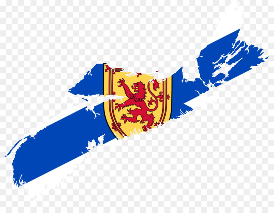 Bandera De Nueva Escocia，Mapa PNG