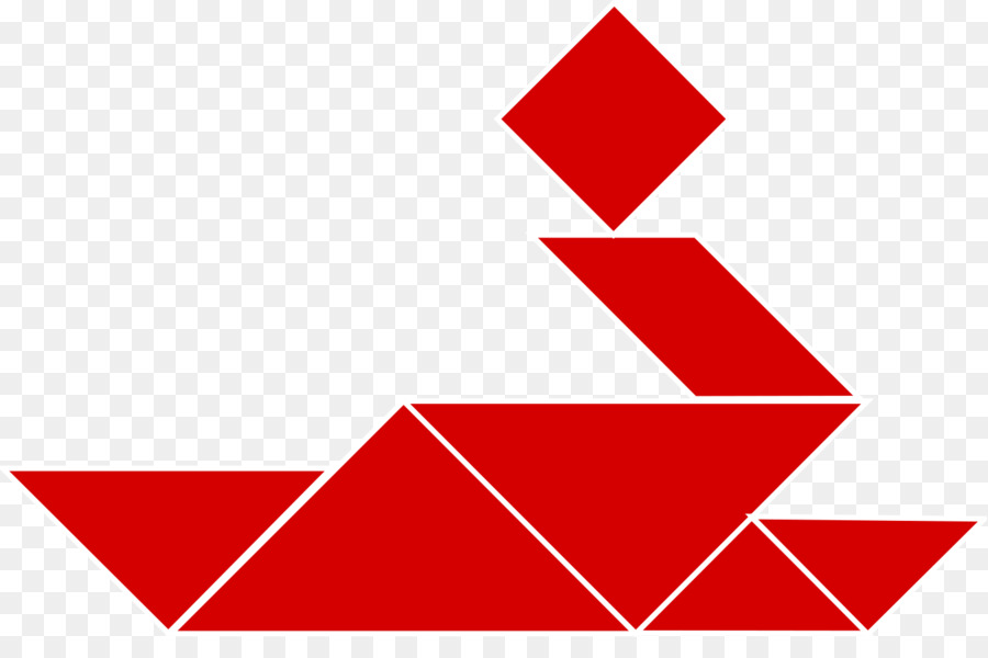 Tangram，Triángulo PNG