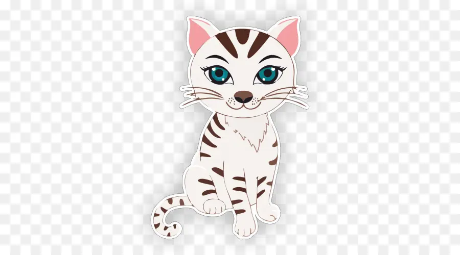 Gato De Dibujos Animados，Lindo PNG