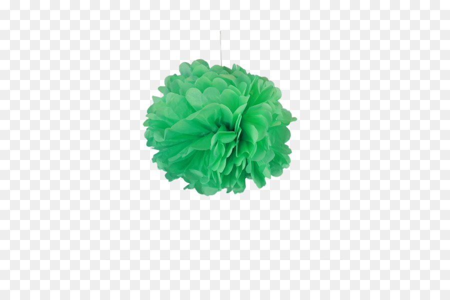 Mar Verde De Paper Pom Poms 8 X2，Papel PNG