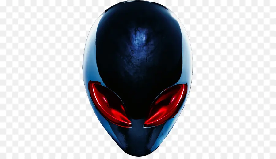 Cabeza Alienígena，Plata PNG