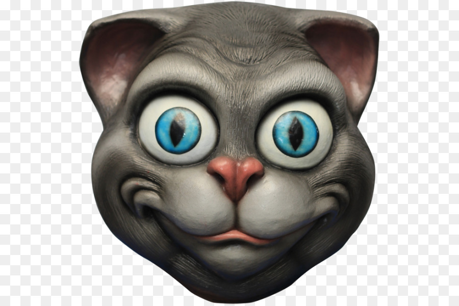 Máscara De Gato，Ojos Azules PNG