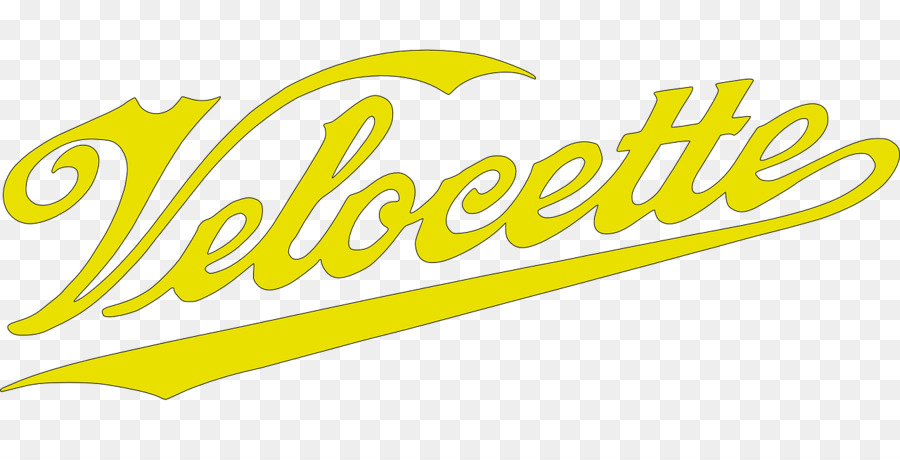 Logotipo De Velocette，Amarillo PNG