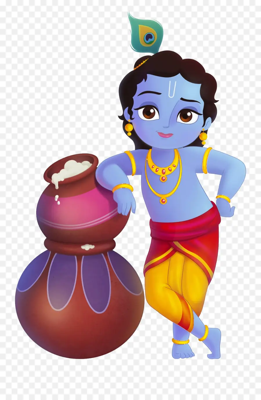 Krishna，Krishna Janmashtami PNG