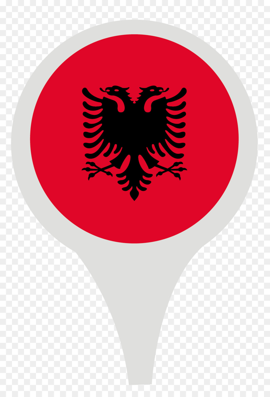 Albania，Bandera De Albania PNG