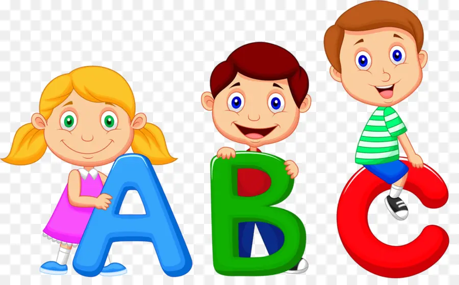 Letras Abc Con Niños，Niños PNG